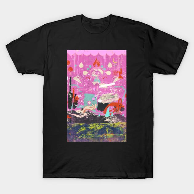 ABSTRACT MOUNTAINOUS T-Shirt by Showdeer